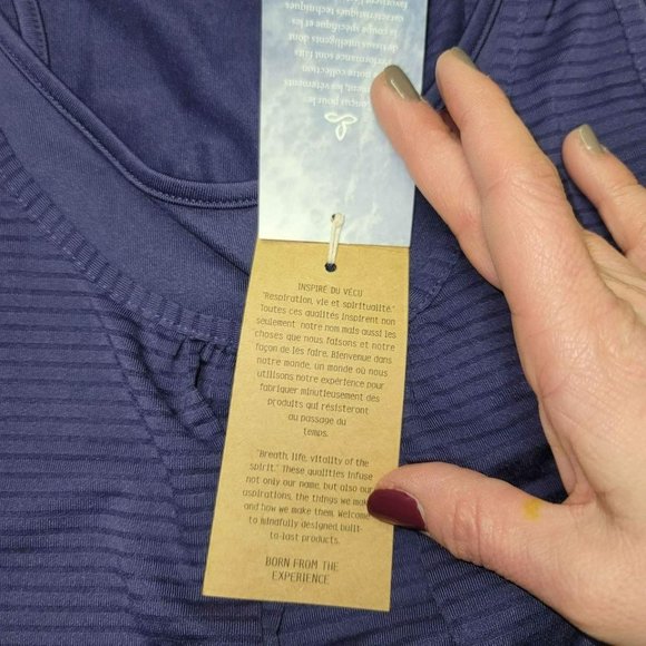 Purple Prana workout tank top size medium - Picture 5 of 6